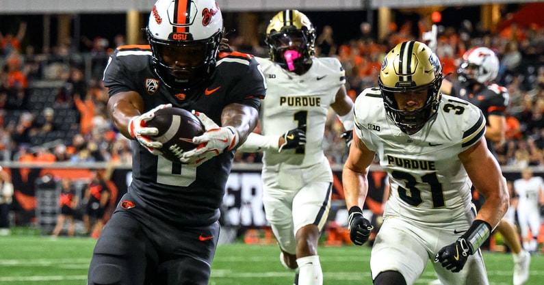 Purdue's loss at Oregon State